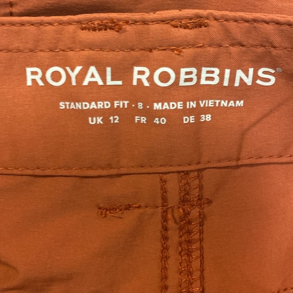 NEW Royal Robbins 8 Backcountry Pro Shorts Baked Clay NWT 75.00 - Picture 6 of 7